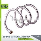 CN-012 Double-lock shower hoses in stainless steel, with available lengths 1500mm, 1750mm and 2000mm.                        
                                                                                Supplier's Choice