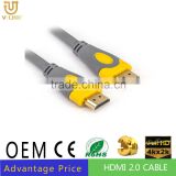 Metal housing High Speed HDMI Cable - Supports Ethernet, 3D, and Audio Return [Newest Standard] 5M