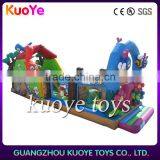 inflatable jungle obstacle,animal obstacle course,forest obstacle inflatable