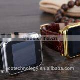 15$ W90 Bluetooth Smart Watch 6260A Men Luxury Leather Business Wristwatch Knight Full View HD thumbnail-5