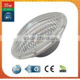 High power 20w 25w 35w led par56 lamps ip68 12v par56 remote control led pool light for sale