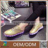 2016 New Style Colorful Running Sport Shoes Women and Men Led Light Up Dance Shoes Quality Choice Most Popular thumbnail-3