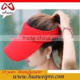 Headwear Factory Wholesale Fashional Visor Cap Custom Sun Visor Hat Woman thumbnail-1