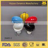 Fondue With Metal Stand, Ceramic Chocolate Fondue Set for Five People thumbnail-2