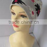 Wholesale Printing Design High Quality 100%Acrylic Promotional Knit Beanie thumbnail-2