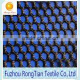 Durable Polyester Black Warp Knitted 170g Binoculus Mesh Fabric for Laundry Bags