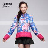 Stand Collar Women Ultra Light Down Jacket for Winter thumbnail-1