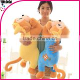 Hot selling plush toys monkey pillow