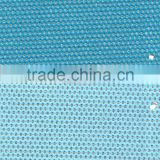 Wholesale blue glitter fabric for making bags