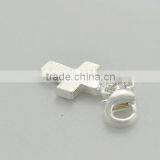 2016 Fashion Jewelry Silver Lobster Clasp Cross Charm thumbnail-1