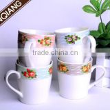 New!!!! 11oz Ceramic white color wholesale silicone mug cover