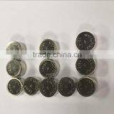 0% hg pb Mercury Free AG5 Button Cell Battery LR750 LR754