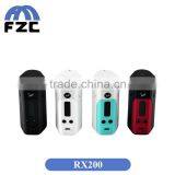 FZC Wholesale Fast Shipping Huge Vapor 200w Temp Control Box Mod Original Wismec Reuleaux RX 200 Mod, Wismec Reuleaux RX200