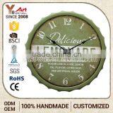Stylish Design Custom Fit Old Fashioned Personalized Wall Clock