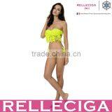 2016 Push-up Bandeau Top Bikini Swimsuit thumbnail-4