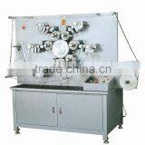3 color double side Letterpress printing machine for garment label