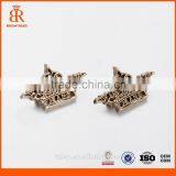 Famous Brand Logo Metal Tag Metal Hang Tag Metal Logo Labels