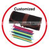 48 Color Pencil Set Bag Custom Branded With Roll up Bag Amazon Hot Set thumbnail-1