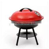 14 Inch Portable Cold Rolled Steel Cut Apple Design Barbecue Grills BBQ Wholesales thumbnail-1