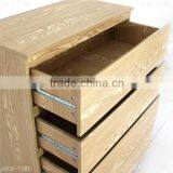 Wooden Grain Melmained MDF Cheap Modern Large Simple Modern Used Chest of Drawers Designer thumbnail-6