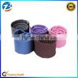 Wholesale New Fashion Simple Color Polyester Silk Mens Neck Ties