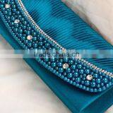 Ladies Beaded Evening Clutch Bag With Rhinestone thumbnail-3