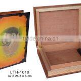 Wooden Humidor Cigar Box thumbnail-1