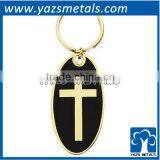 Hot Sales Cross Souvenir Metal Keychain
