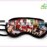 100% Mulberry Silk Filled Sleep Travel Eye Mask/colorful