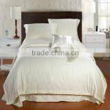 40*40 133*72 105" Cotton Twill Fabric for Bedding Set Bleached White Soft thumbnail-1