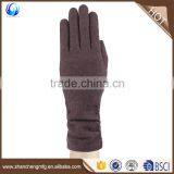 Classic women's hadmade wool gloves for touch screen