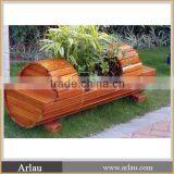 FB002A Arlau Beautiful Wooden Planter thumbnail-1