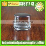 50g Glass Cosmetic Packaging Jar With Silver Lid thumbnail-6