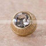 Factory Wholesale Blue Rhinestone Buttons