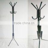 Modern Metal 8 Branches Cloth Hanger Rack Standing Coat Rack thumbnail-3