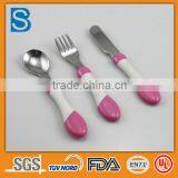 FDA LFGB Certification cute flatware set Fork and spoon