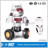 New quality best sold three wheel remote control wholesale toy robot