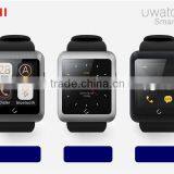 Uwatch U11 Black Smart Watch 1.59" LCD Support SIM Bluetooth Smart Watch