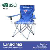 Royalblue Folding Chair With Printing