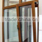 Tilt and turn window aluminum cladding wood