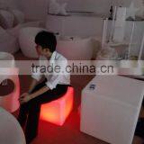 Light up PE Plastic Chairs/led Chair/light Cube Seat thumbnail-6