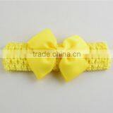 Children's Headdress V Ribbon Bow With South Korea Silk Elastic Hair Band thumbnail-6