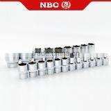 28 Pieces 12.5mm Series Hand Sleeve Tools Kit With Portable Case Socket Wrench Set thumbnail-2