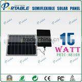 15w PET Semi Flexible Solar Panel High Quality Import Solar Panels thumbnail-2