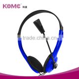 2015 fashion design 3.5mm stereo computer headphone with microphone