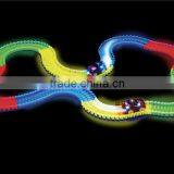 Good Quality Bending LED Dump Truck Toy Children Electric Toy Car Price Magic Tracks thumbnail-6