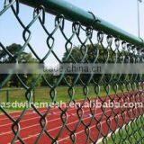 PVC Coated& Electro Galvanized Chain Link Fence(manufacturer)