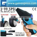 Digital 2-in-1 Tire Pressure Gauge & Tire Veins Depth +/-1.5PSI Accuracy + Backlight thumbnail-1