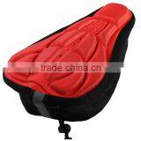 3D Breathable Bicycle Saddle Front Seat Mat Silicone Cycling Seat Cushion Bike Soft Seat Cover Bicycle Parts thumbnail-3