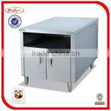 Stainless Steel Kitchen Work Table With Cup Dispenser thumbnail-2